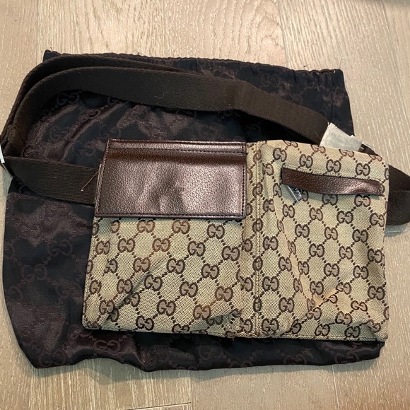 Gucci Other - GUCCI men’s belt bag original pattern